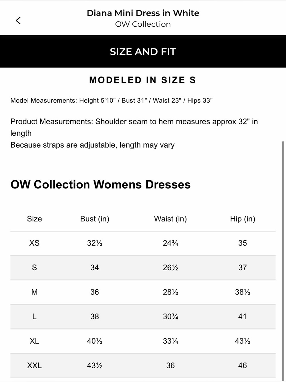 White mini dress | OW Collection - Diana Mini Dress - Picture 10 of 10